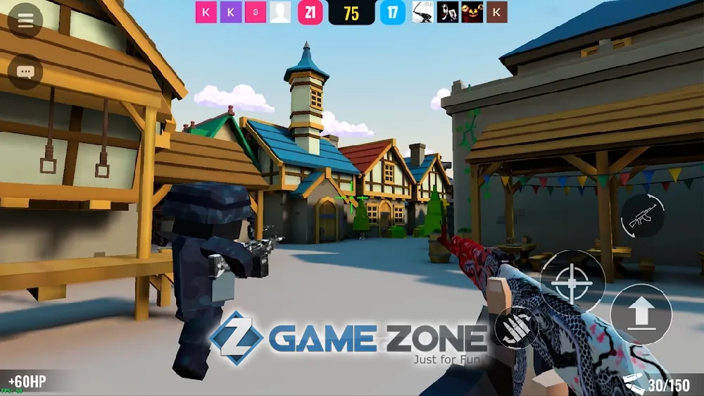 صورة من لعبة BLOCKFIELD