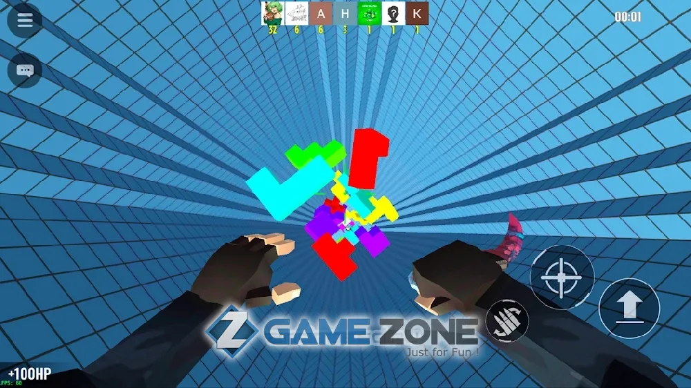 صورة من لعبة BLOCKFIELD