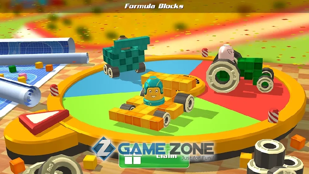 صورة من لعبة Blocks Racing