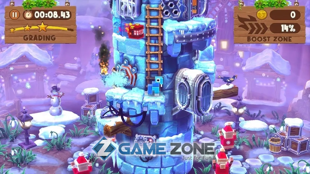 صورة من لعبة Blocky Castle Tower Challenge [unlocked/Mod Money]