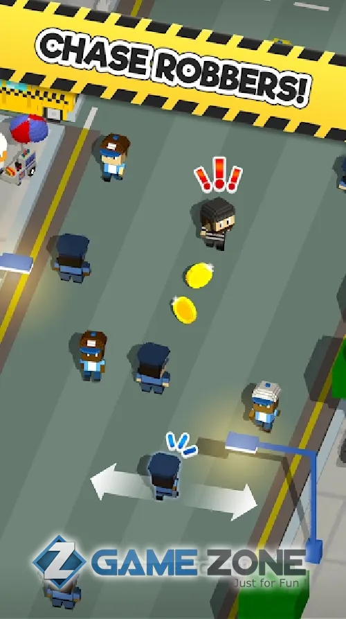 صورة من لعبة Blocky Cops