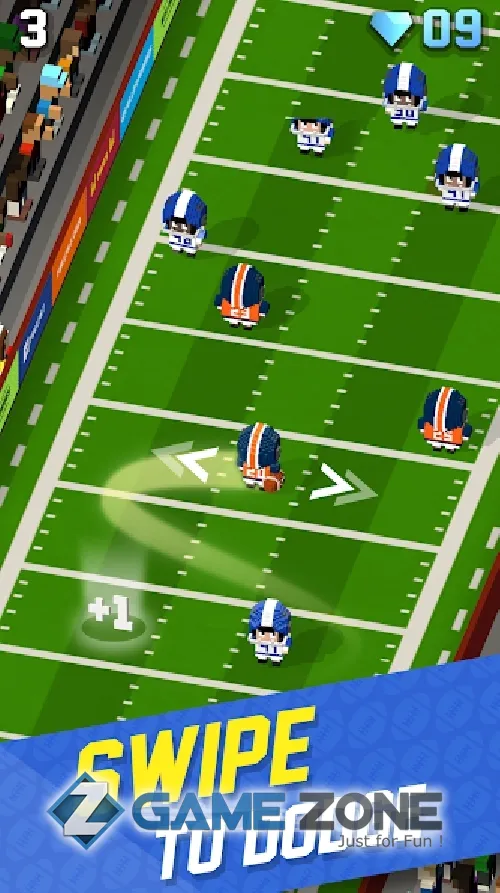 صورة من لعبة Blocky Football