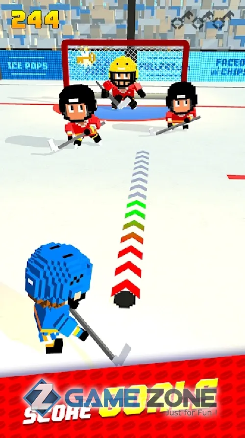 صورة من لعبة Blocky Hockey - Ice Runner