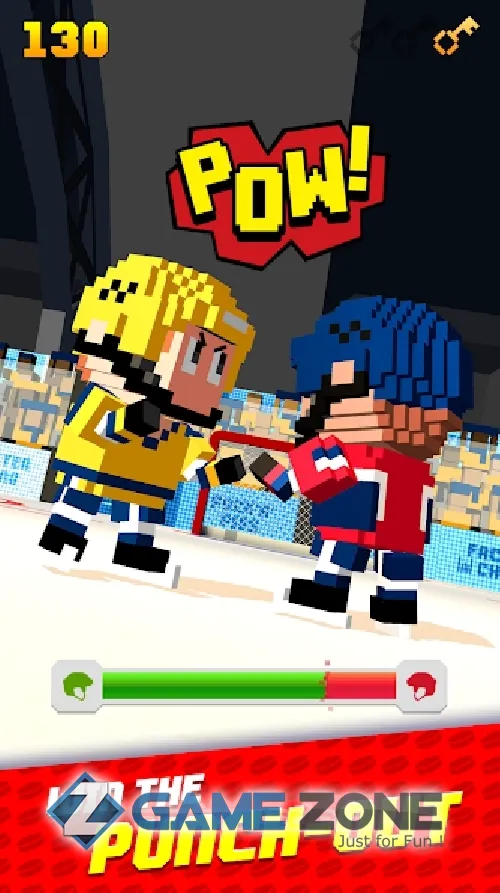 صورة من لعبة Blocky Hockey - Ice Runner