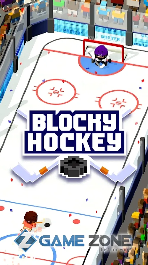 صورة من لعبة Blocky Hockey - Ice Runner
