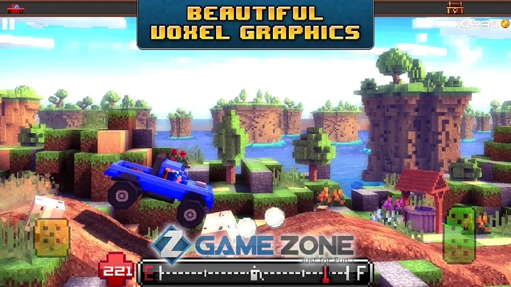 صورة من لعبة Blocky Roads [Unlocked]