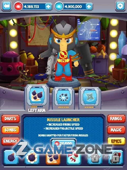 صورة من لعبة Bloons Supermonkey 2 [Много денег]