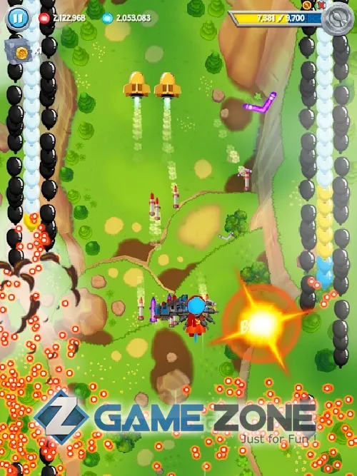صورة من لعبة Bloons Supermonkey 2 [Много денег]