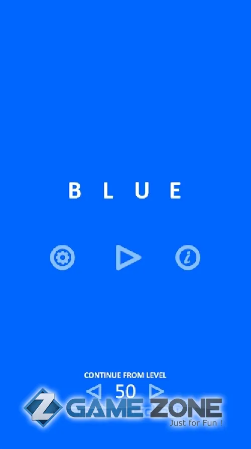 صورة من لعبة Blue