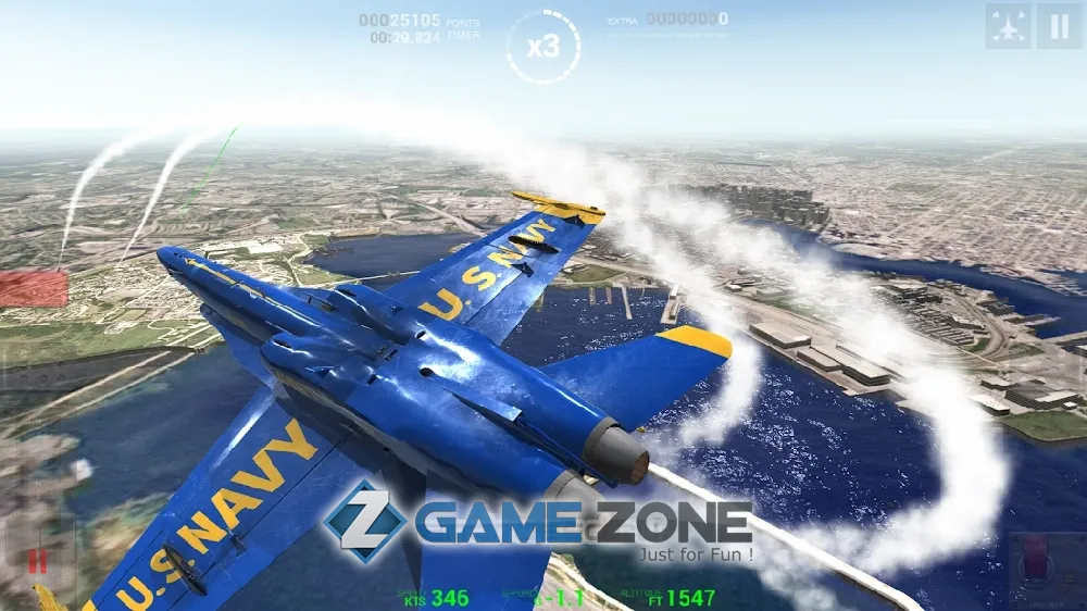 صورة من لعبة Blue Angels - Aerobatic SIM [Unlocked]