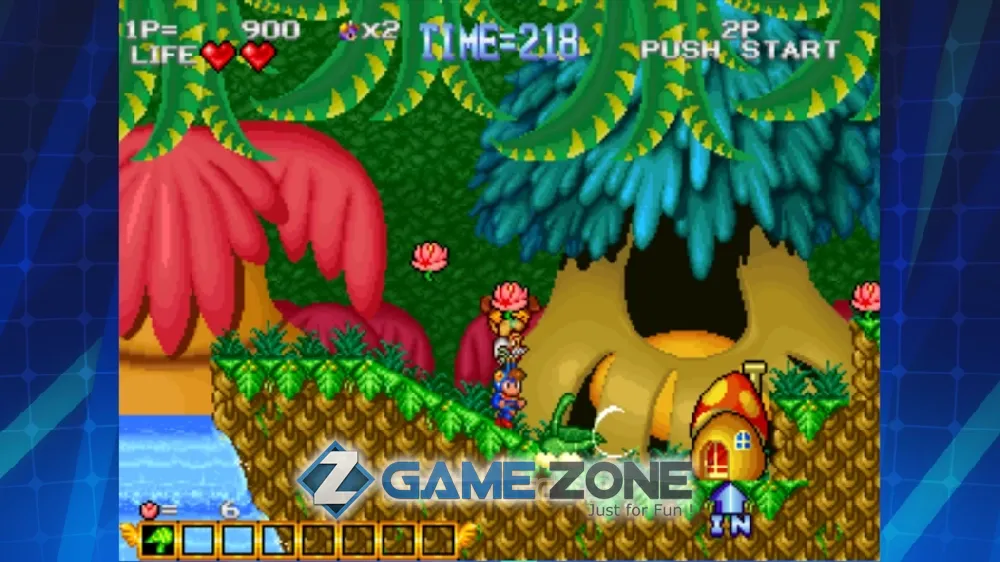 صورة من لعبة BLUEampamp39S JOURNEY ACA NEOGEO