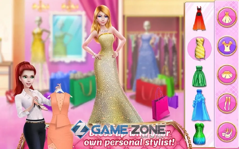 صورة من لعبة Rich Girl Mall Shopping Game [unlocked]