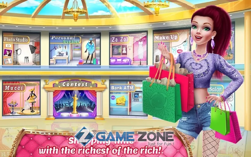 صورة من لعبة Rich Girl Mall Shopping Game [unlocked]