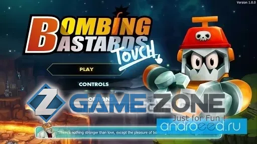صورة من لعبة Bombing Bastards: Touch! [Противники не двигаются]