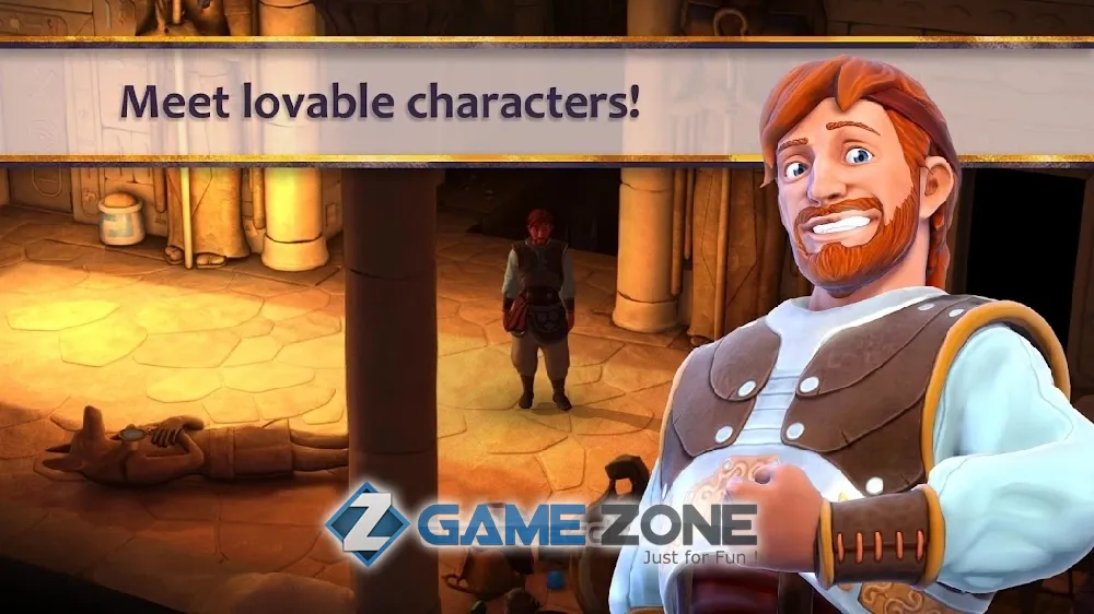 صورة من لعبة Book of Unwritten Tales 2