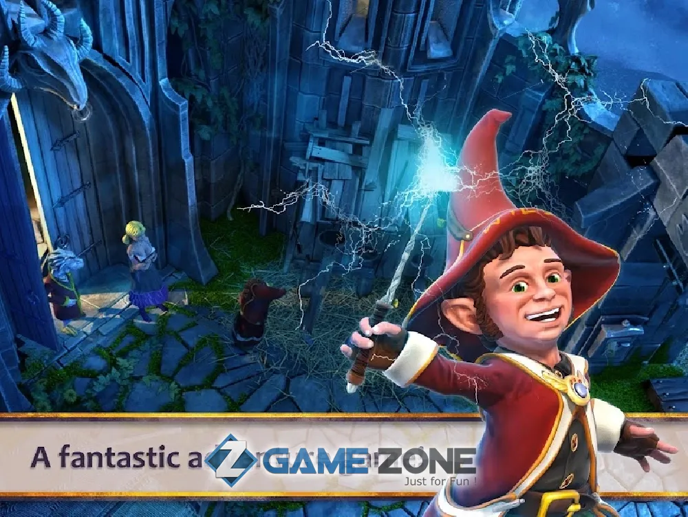صورة من لعبة Book of Unwritten Tales 2