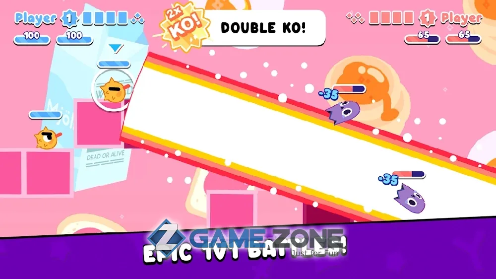 صورة من لعبة Boom Slingers Battle Cards