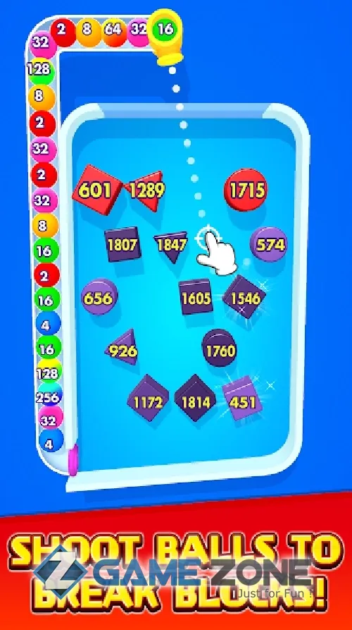 صورة من لعبة Bounce Merge [No Ads]