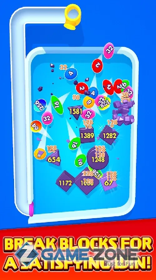 صورة من لعبة Bounce Merge [No Ads]