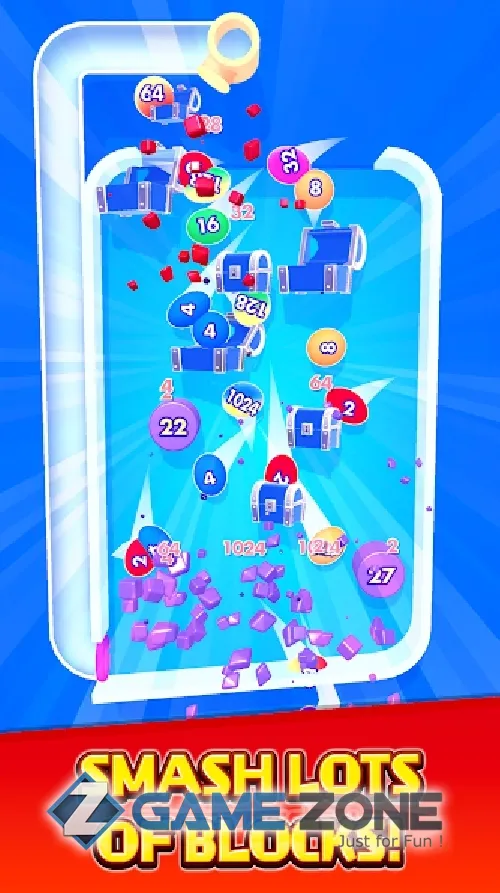 صورة من لعبة Bounce Merge [No Ads]