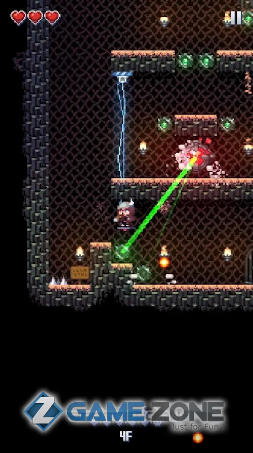 صورة من لعبة Bouncing Hero