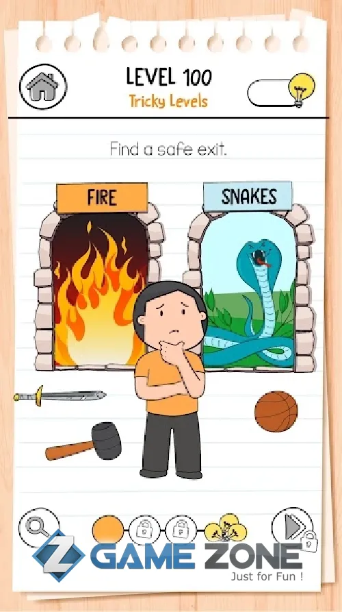 صورة من لعبة Brain Test 3 Tricky Quests [Free Shopping/Adfree]