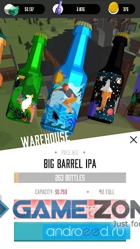 صورة من لعبة Brew Town [Много денег]