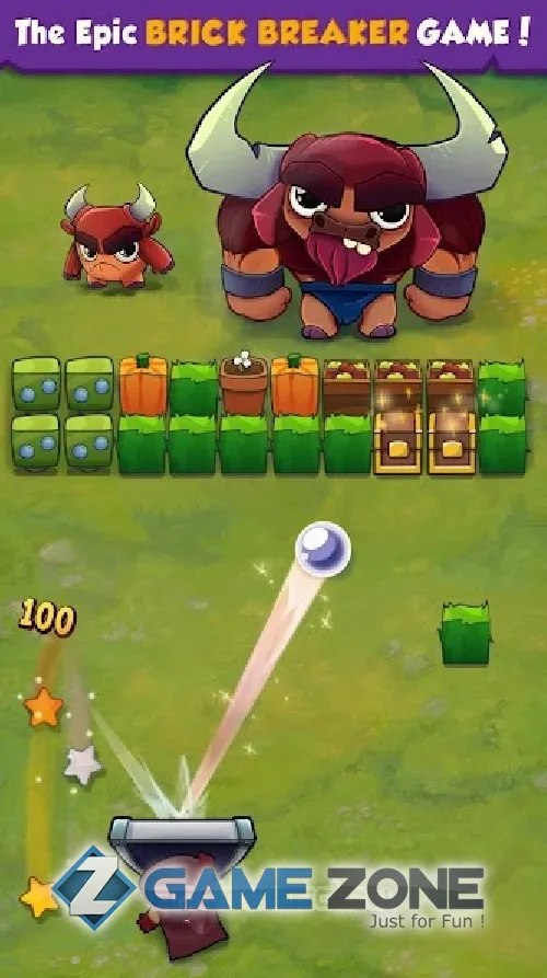 صورة من لعبة Brick Breaker Hero [Много денег]