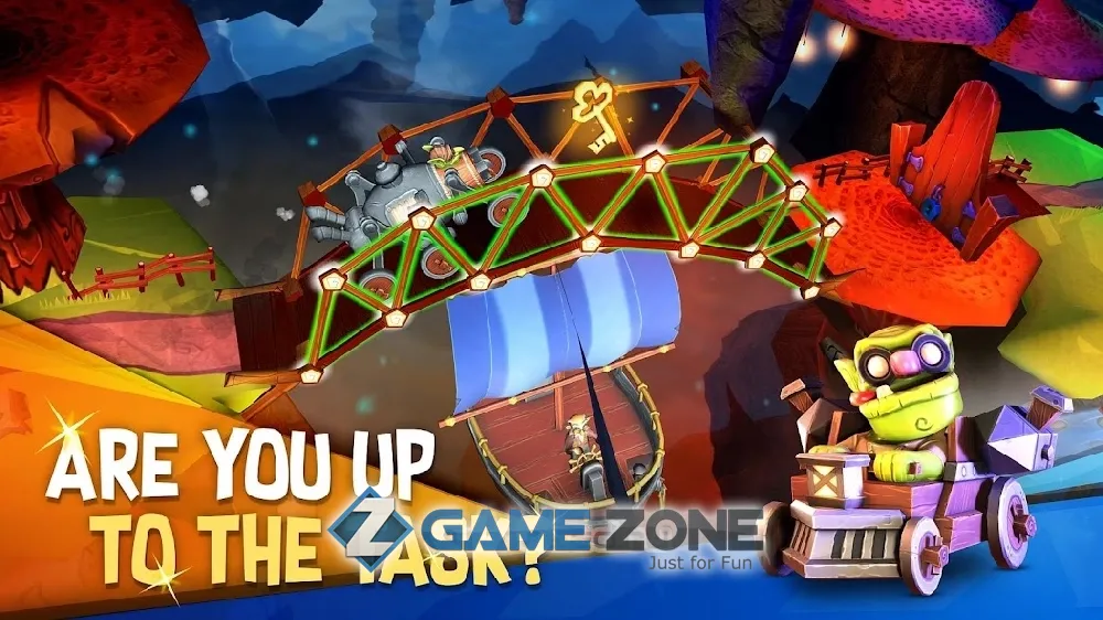 صورة من لعبة Bridge Builder Adventure