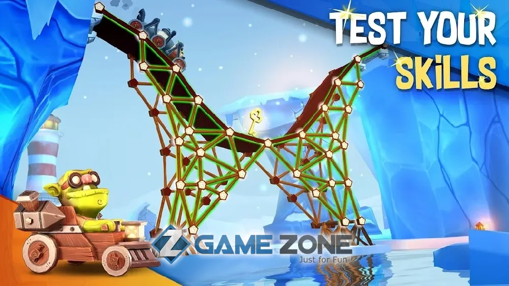 صورة من لعبة Bridge Builder Adventure