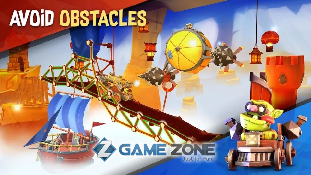 صورة من لعبة Bridge Builder Adventure