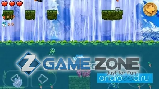 صورة من لعبة Beeny Rabbit Adventure Platformer World