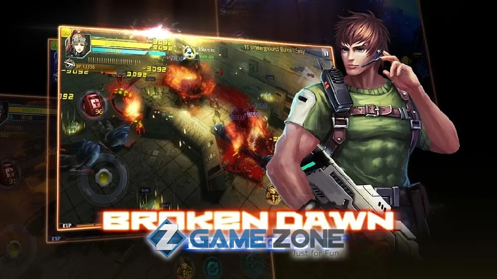 صورة من لعبة Broken Dawn:Tempest