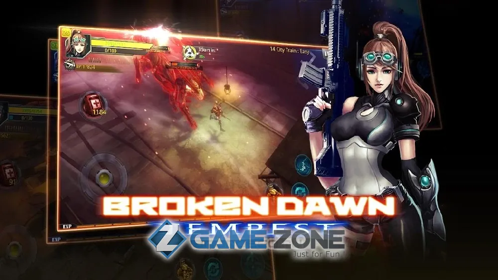 صورة من لعبة Broken Dawn:Tempest