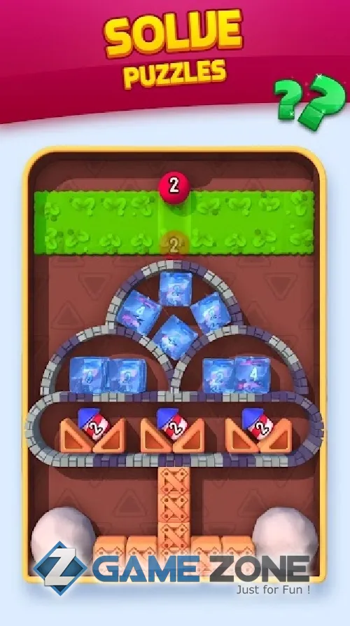 صورة من لعبة Bubble Buster 2048 [Adfree]