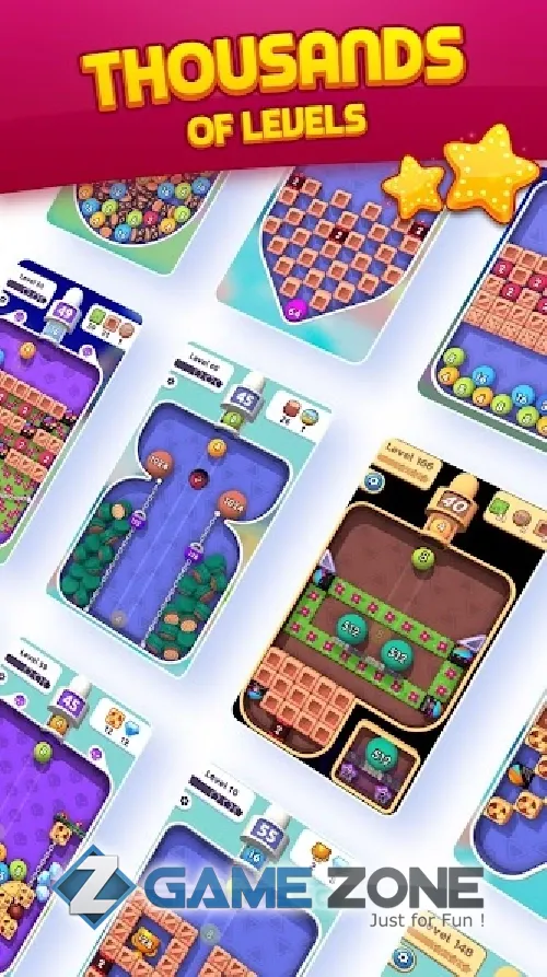 صورة من لعبة Bubble Buster 2048 [Adfree]