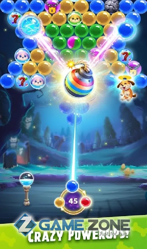 صورة من لعبة Bubble Kingamptrade Best Online Bubble Shooter Game [Free Shopping]