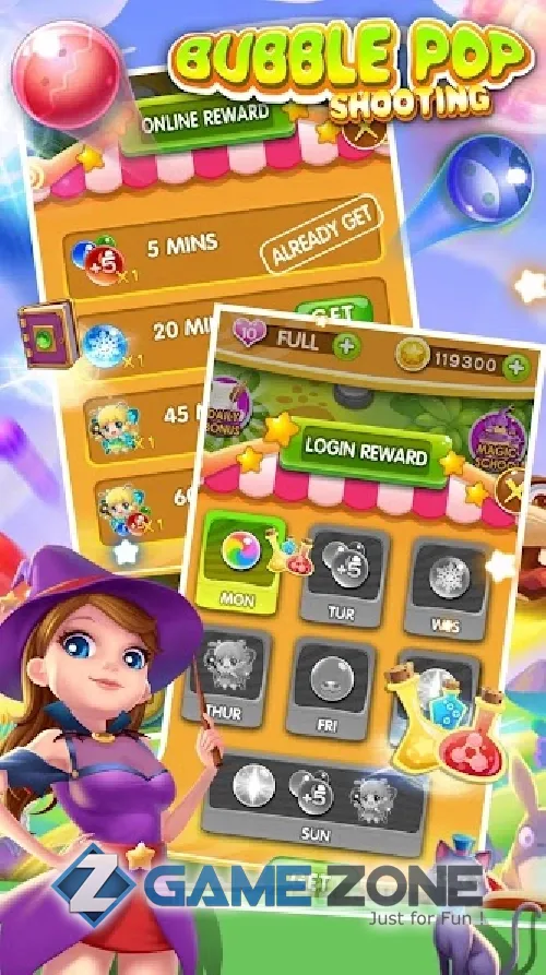 صورة من لعبة Bubble Pop - Classic Bubble Shooter Match 3 Game