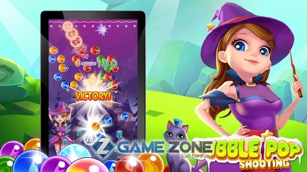 صورة من لعبة Bubble Pop - Classic Bubble Shooter Match 3 Game