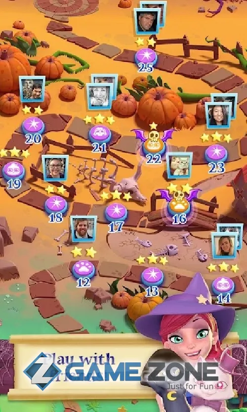 صورة من لعبة Bubble Witch 2 Saga [Много жизней]