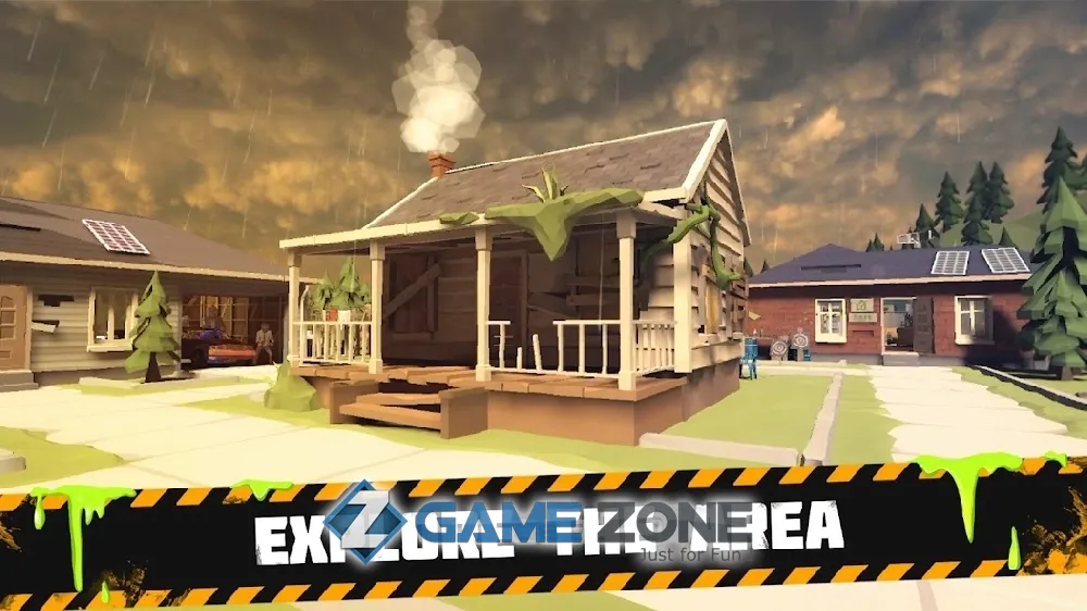 صورة من لعبة Bunker: Zombie Survival Games