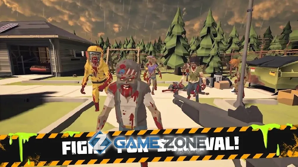 صورة من لعبة Bunker: Zombie Survival Games