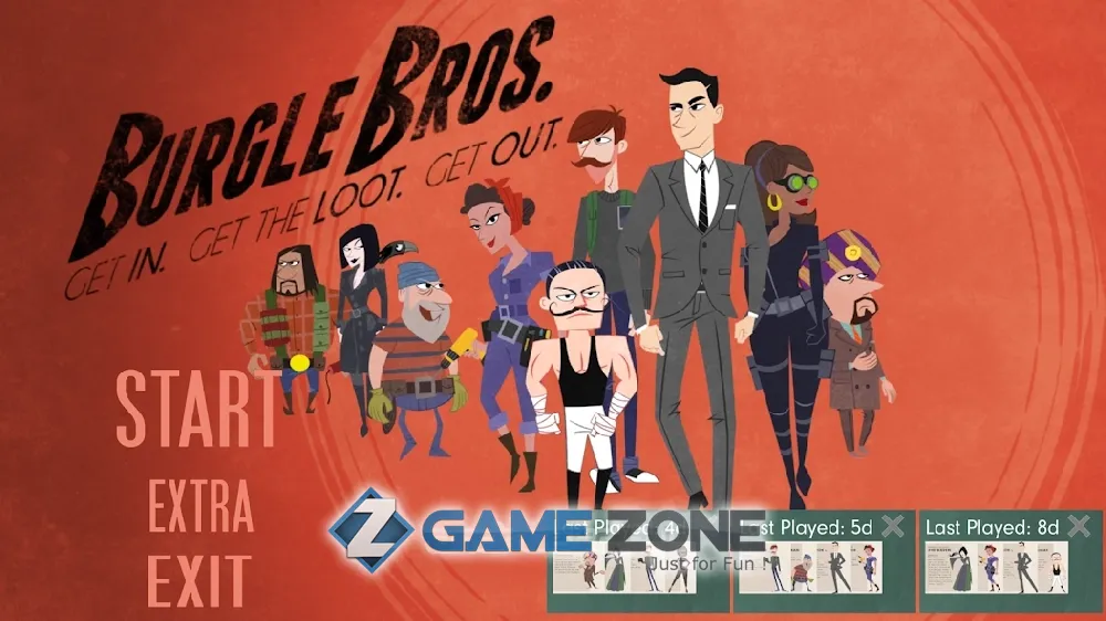 صورة من لعبة Burgle Bros