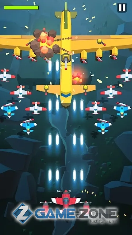 صورة من لعبة Burning Sky: Aircraft Combat 2020