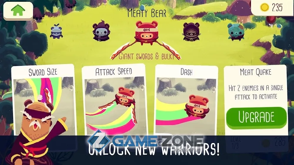 صورة من لعبة Bushido Bear [Unlocked]
