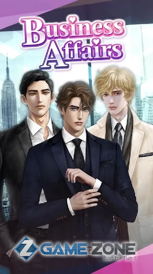 صورة من لعبة Business Affairs : Romance Otome Game