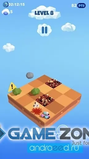 صورة من لعبة Bye Bye Sheep
