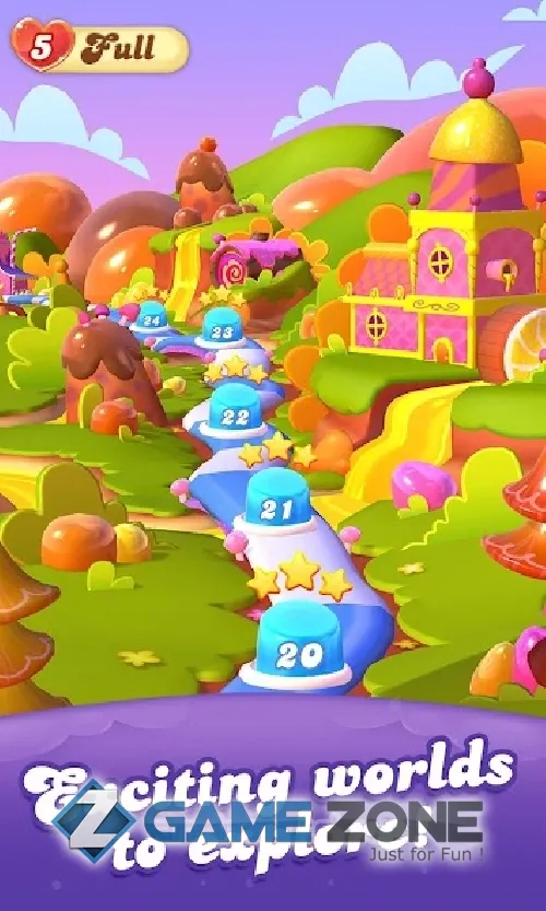 صورة من لعبة Candy Crush Friends Saga [Unlocked]