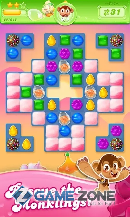 صورة من لعبة Candy Crush Jelly Saga [Много жизней]