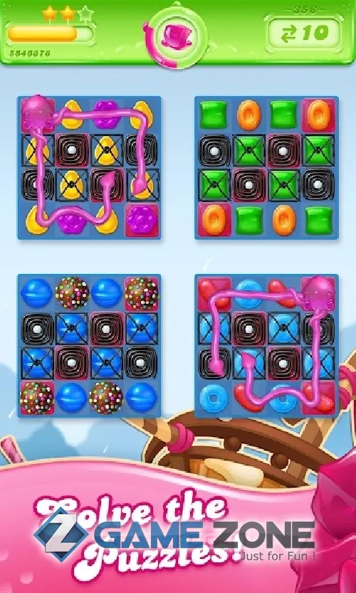 صورة من لعبة Candy Crush Jelly Saga [Много жизней]